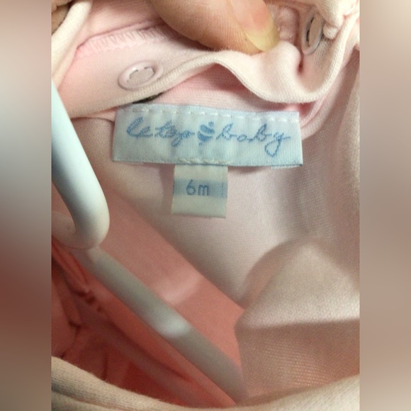 Let’sgo Baby Romper Outfit Pink Size 6M NEW - Picture 4 of 11